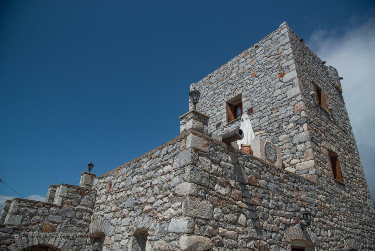 Charouda Stone Tower Lejlighed Pírgos Dhiroú Eksteriør billede