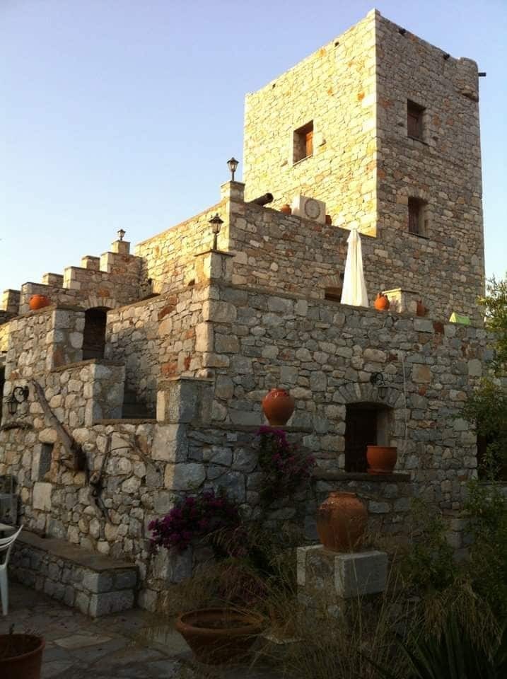 Charouda Stone Tower Lejlighed Pírgos Dhiroú Eksteriør billede