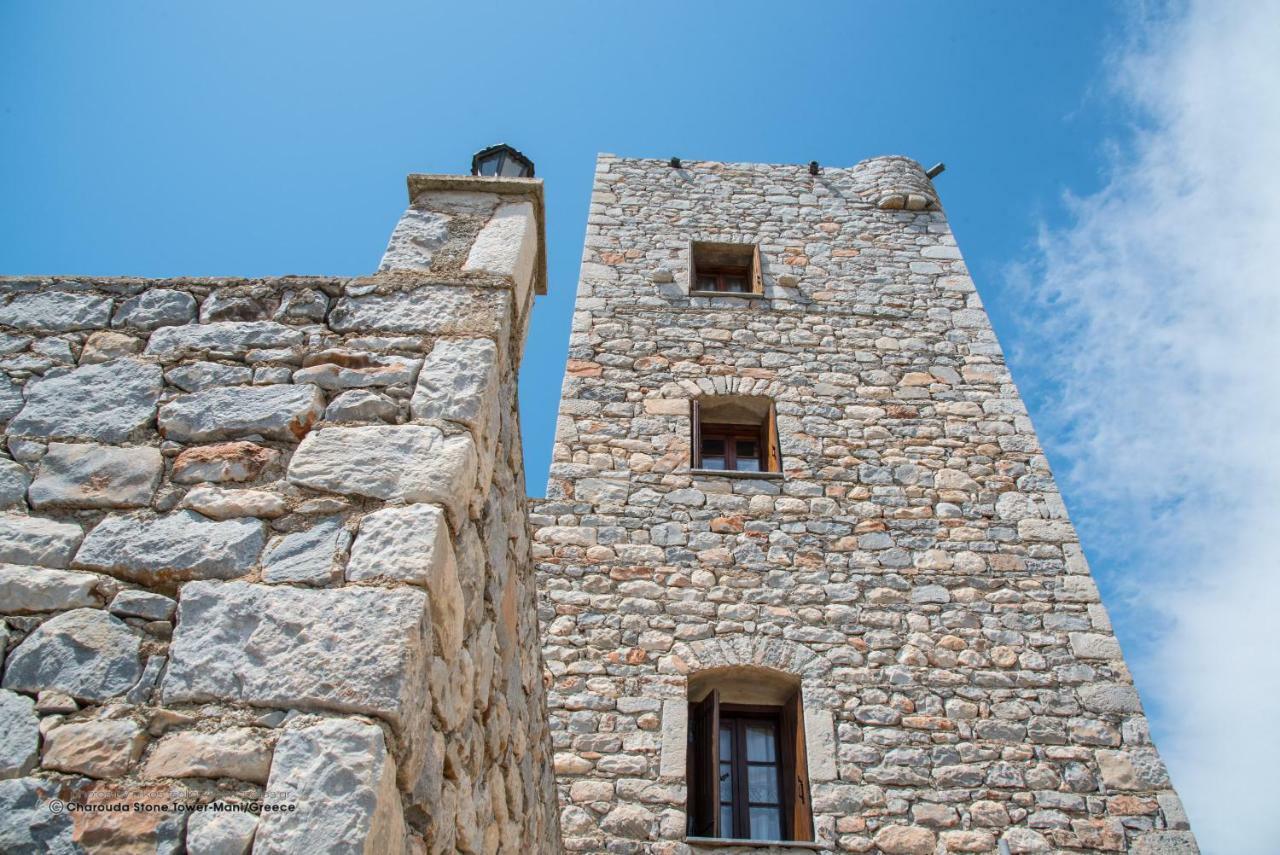 Charouda Stone Tower Lejlighed Pírgos Dhiroú Eksteriør billede
